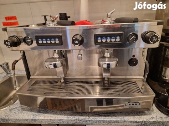 Iberital kétkaros kávégép őrlővel együtt eladó