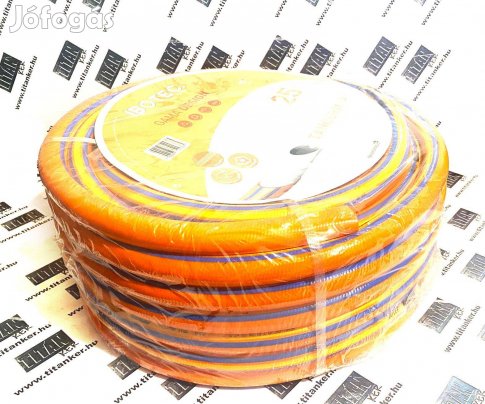 Ibotec Csavarodásmentes Locsolótömlő Slag locsoló tömlő 3/4 25M