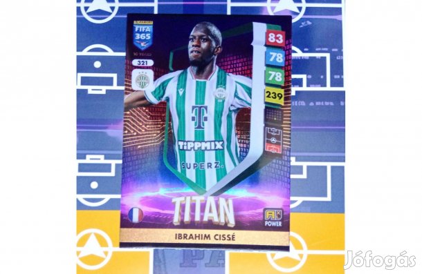 Ibrahim Cissé (Ferencváros) Fifa 365 2025 Titan kártya