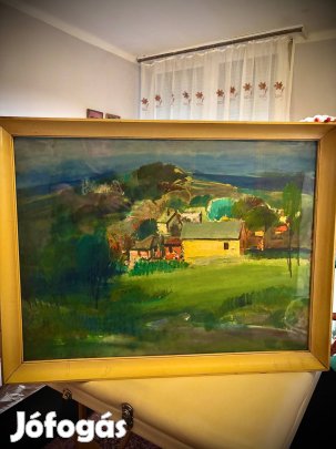 Id. Keleti Jenő Fényárnyékos Táj