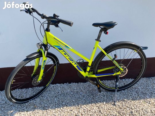 Ideal 28-as aluvázas agydinamós olaj tárcsafékes minőségi Trekking