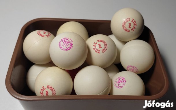 Ideal csehszlovák és Shield 101 kínai retro pingpong labdák