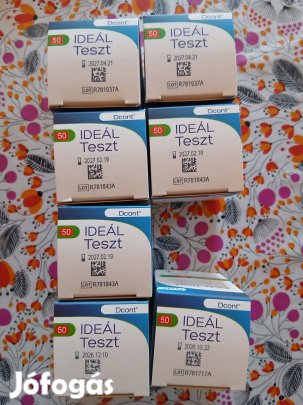 Ideál tesztcsík 7 doboz egyben