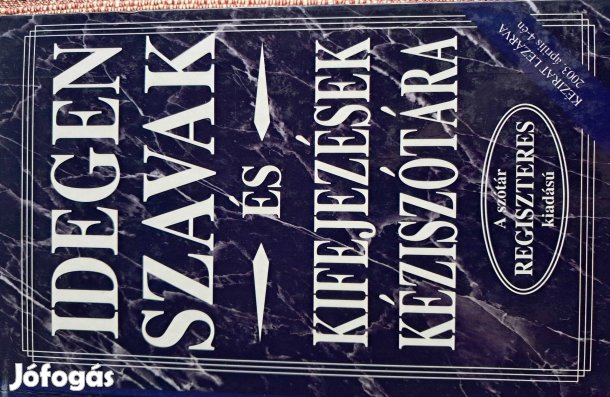 Idegen Szavak És Kifejezések Kéziszótára