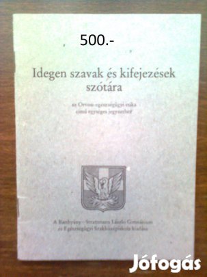 Idegen szavak és kifejezések szótára