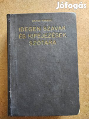 Idegen szavak és kifejezések szótára