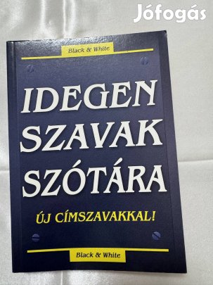 Idegen szavak szótára könyv 