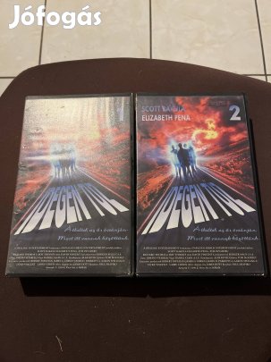 Idegen tűz 1-2 scifi vhs nagytok 