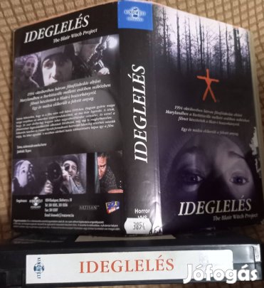 Ideglelés - The Blair Witch projekt - horror vhs