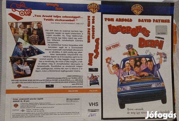 Idegroncs derbi - vígjáték vhs - nagytok