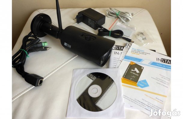 Időjárásálló vezetéknélküli HD PnP IP kamera 8GB SD - Instar IN-5905HD