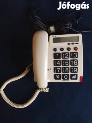 Időseknek nagy nyomógombos vonalas telefon eladó