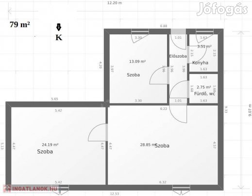 Időtálló polgári elegancia karakteres, nagyvonalú terek