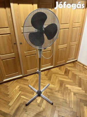 Időzítős fehér ventillátor 