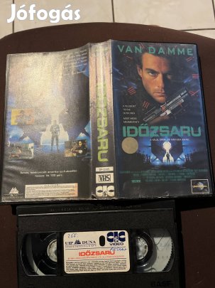 Időzsaru vhs kistok scifi Van Damme