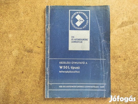 Ifa W 50 L kezelési útmutató