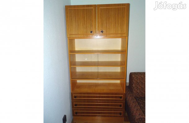 Ifjúsági fiókos, tolóüveges szekrény