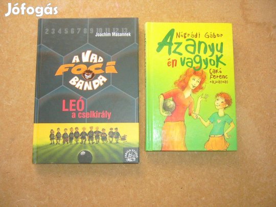 Ifjúsági könyvek - Nógrádi Gábor / Cakó Ferenc, Joachim Masannek 2 db