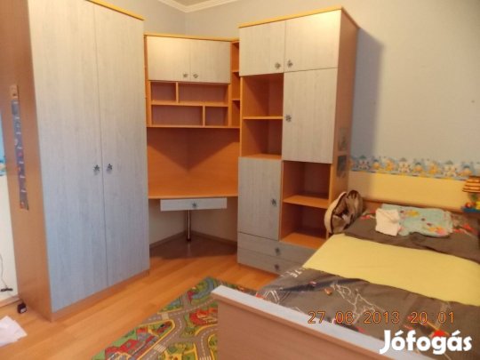 Ifjúsági szekrény (akasztós/polcos)+íróasztal Ifjúsági szekrénysor