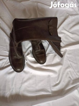 Igazi bőr kívül-belül női csizma méret 40 bőrcsizma