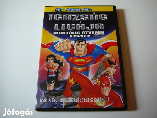 Igazság Ligája - Orbitális átverés - Animációs DVD Film - Szinkronos!