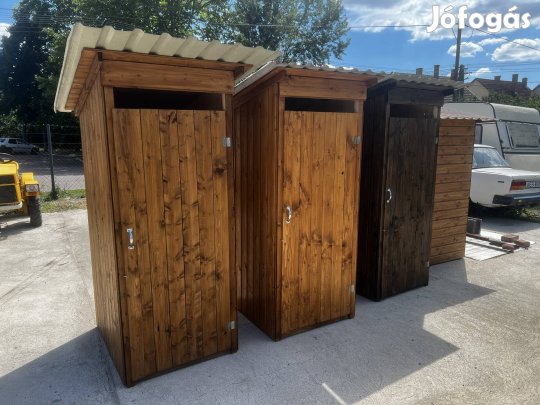 Igényes masszív Kerti WC-ék Készletről 