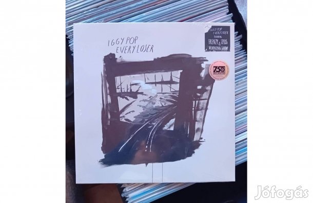Iggy Pop - Every Loser Bakelit Lemez LP Bontatlan