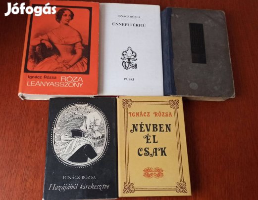 Ignácz Rózsa könyvcsomag / 5 db könyv