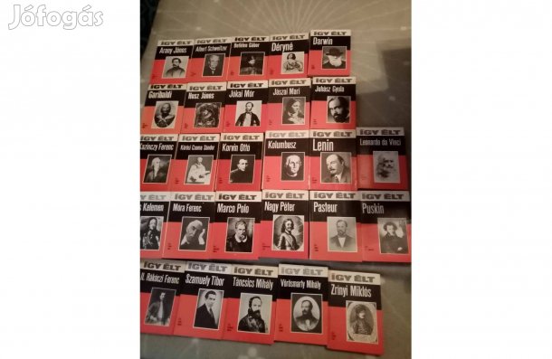 Így élt sorozat 27 db