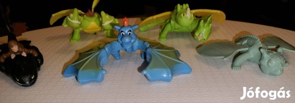Így neveld a sárkányod műanyag figura 5 db egyben 7999 ft