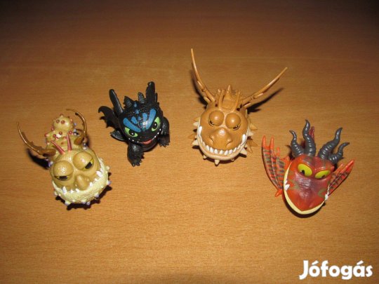 Így neveld a sárkányod sárkány figura kupac egyben