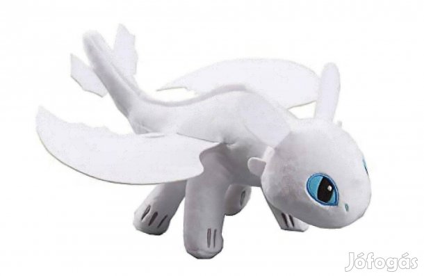 Így neveld a sárkányodat - Fényfúria jellegű plüss 20 cm