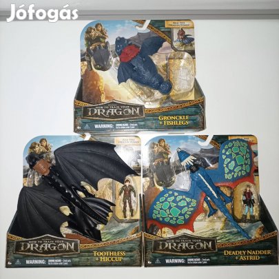 Így neveld a sárkányodat figurák 