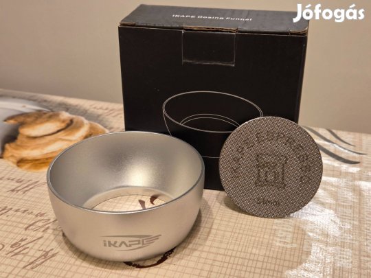 Ikape mágneses eszpresszó adagolótölcsér, korongszűrő 51mm (Delonghi)