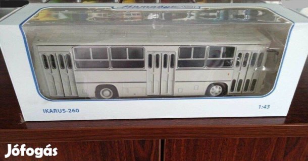 Ikarus 260 rancos ajtos "Szovjet Autobusz" kisbusz modell 1/43 Eladó