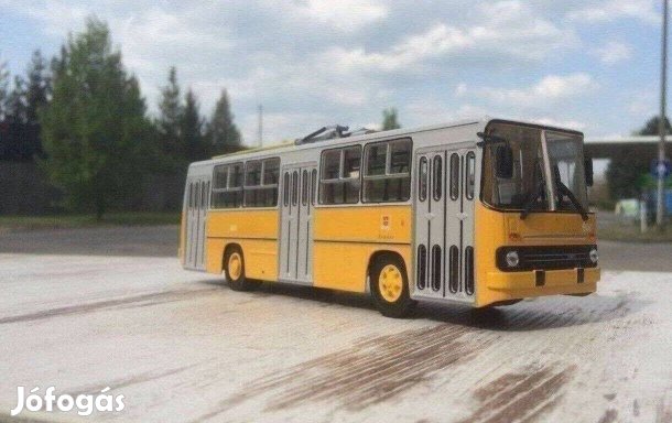 Ikarus BKV 260 -T troli sarga kisauto 1/43 modell Elado