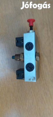 Ikarus busz ajtónyitó mágnesszelep nyitó záró szelep egység mechman