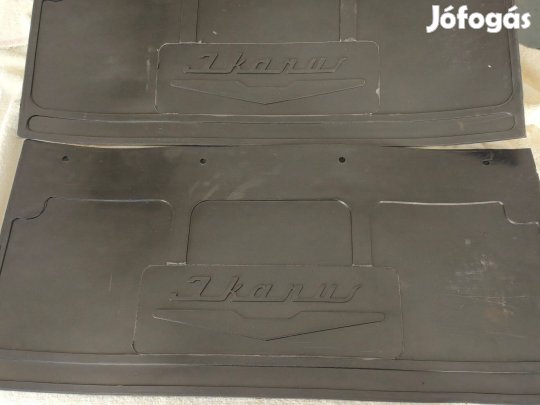 Ikarus új sárfogó gumi gyári sárvédő gumi 58x27 cm nagyméretű logo ika