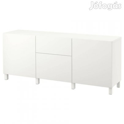 Ikea Besta fehér tálalószekrény