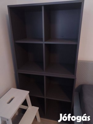 Ikea Eket antracit szürke 2x2 polc