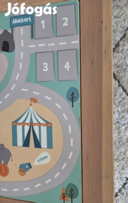 Ikea Flisat gyerekasztal 2 db Sundvik székkel 