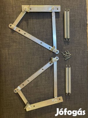 Ikea Friheten ágyneműtartó vasalat 1 pár, rugókkal együtt