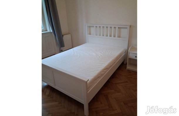 Ikea Hemnes ágy matraccal ( 140 x 200 cm , újszerű )
