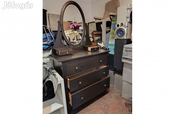 Ikea Hemnes komód tükörrel - fésülködő