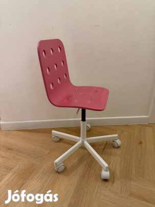 Ikea Jules gyerek forgószék, rózsaszín