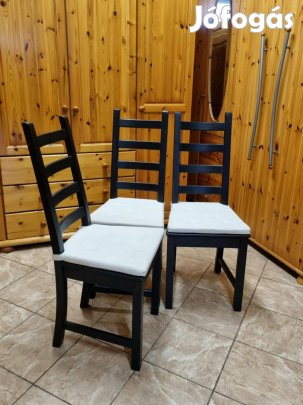 Ikea Kaustby fenyő szék 3 db