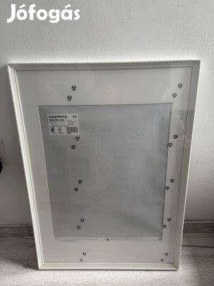 Ikea Knoppang képkeret fehér 50x70 cm Új bontatlan