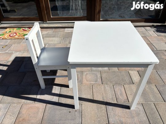 Ikea Kritter gyerek asztal+ 1db gyerek szék