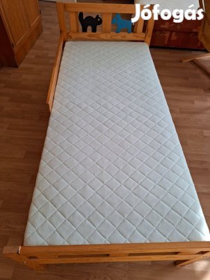 Ikea Kritter ifjusági ágy védőkorláttal