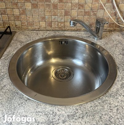 Ikea Lagan körtálas rozsdamentes mosogató eladó Budán! 